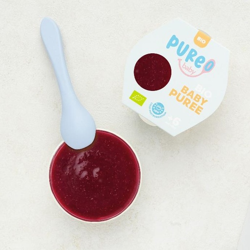 [4010.160] Organic Banana, Beetroot
& Oats Puree